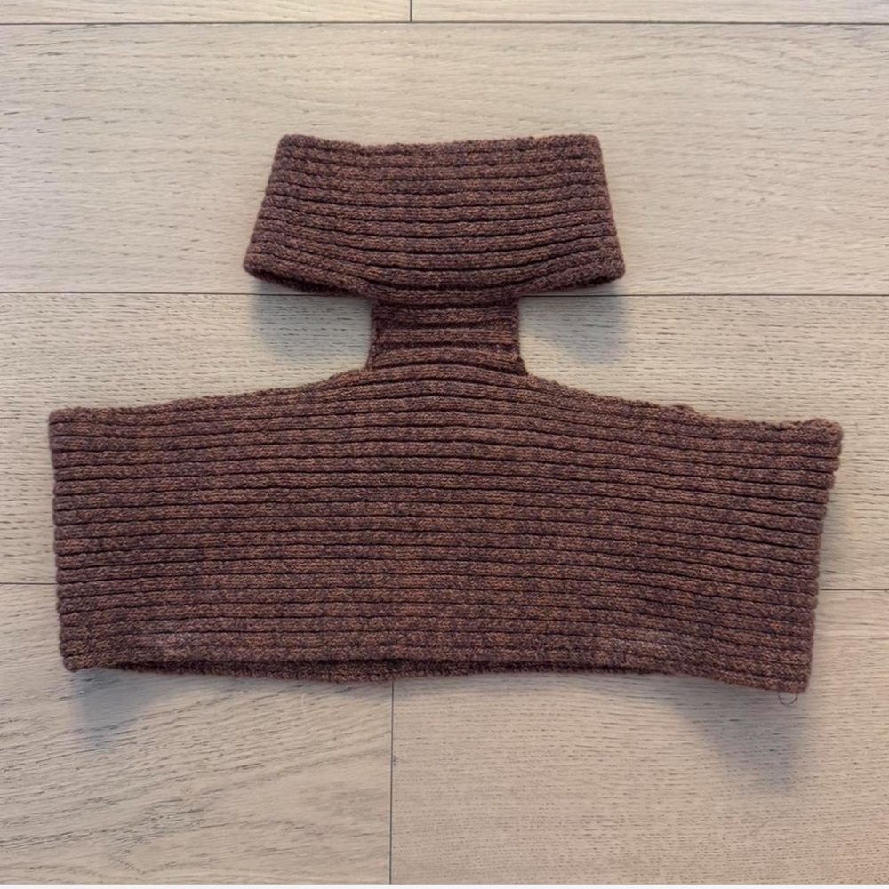 Urban Outfitters brown Knit Halter Top